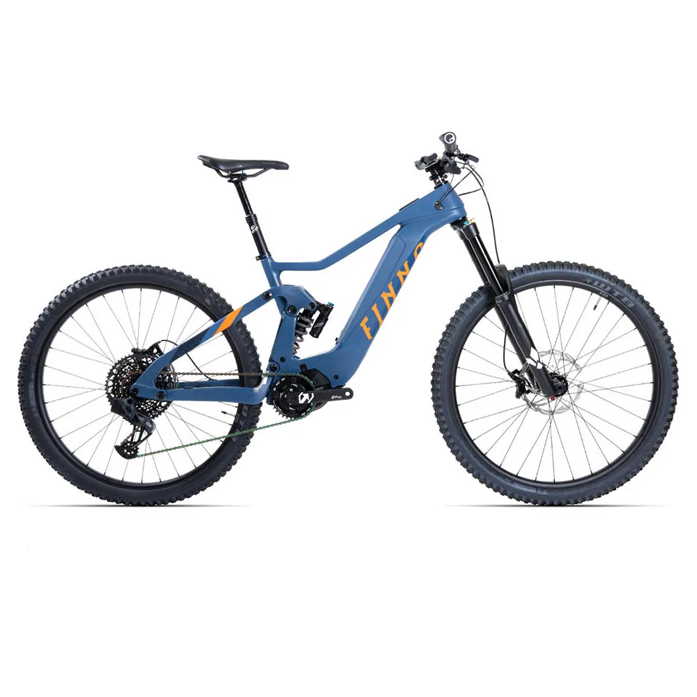 Finna Wind Peak 29´´ Gx Eagle Axs 2024 Elektrisk Terrengsykkel, Navy coral, M, 630Wh, Elsykkel Finna Wind Peak 29´´ Gx Eagle Axs 2024 Elektrisk Terrengsykkel, Navy coral, M, 630Wh, Elsykkel