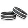Finna Woven Sport Styretape, White / black, 2200mm