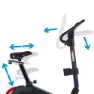 Finnlo Cardio Motion Bt Treningssykkel, Black, One Size