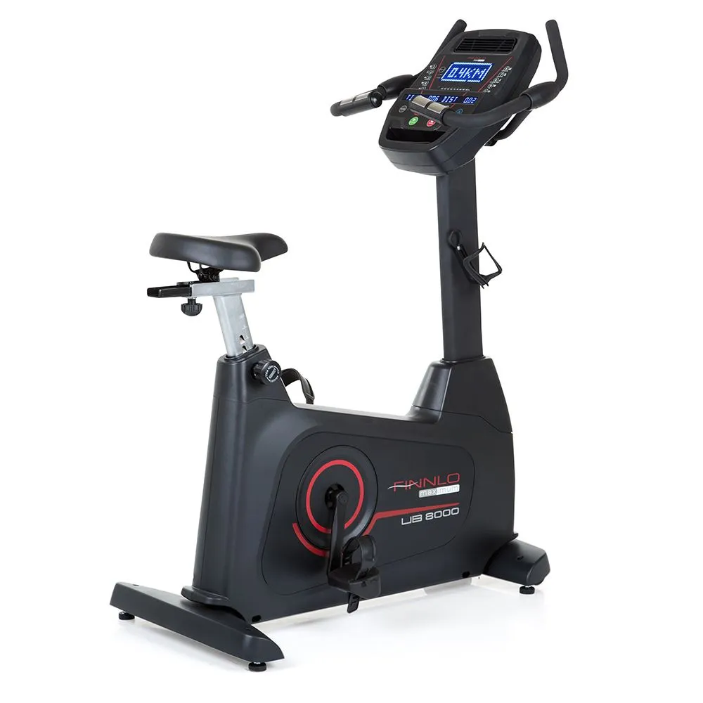 Finnlo Ergometer UB 8000, Trimsykkel, Black, One Size Finnlo Ergometer UB 8000, Trimsykkel, Black, One Size