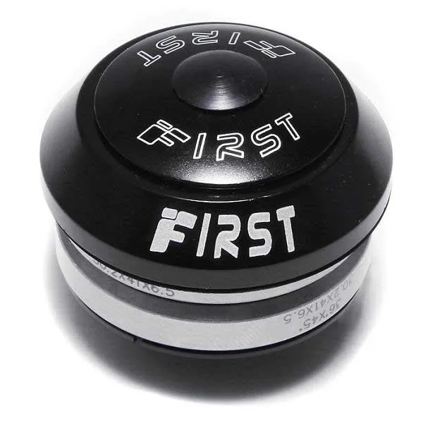 First A-head Integrated Aluminium 36º Styresystem, Black, 1 1/8" / 30mm