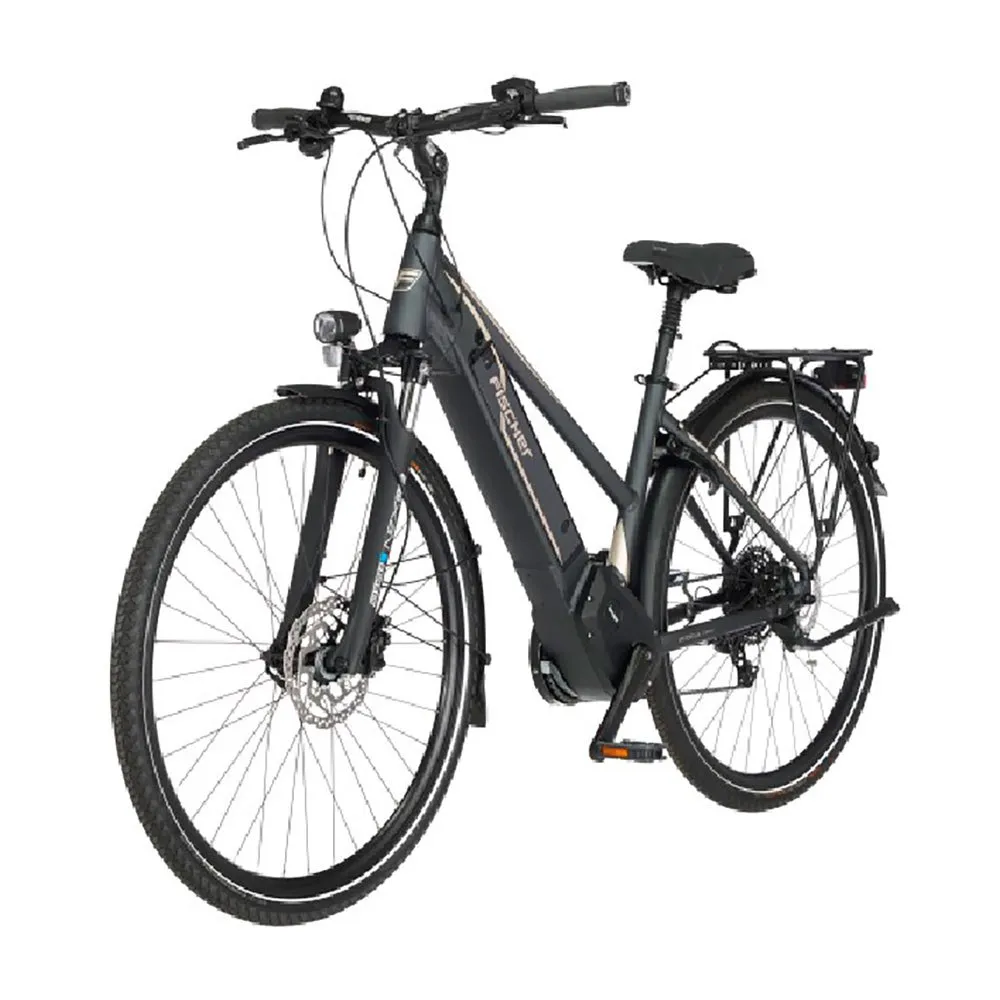 Fischer Bikes Viator 5.0i 28´´ Elektrisk Sykkel, Black, 44, 504Wh, Elsykkel Fischer Bikes Viator 5.0i 28´´ Elektrisk Sykkel, Black, 44, 504Wh, Elsykkel