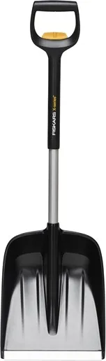Fiskars Bilsnöskyffel X-Series Teleskopisk, Svart