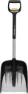Fiskars Bilsnöskyffel X-Series Teleskopisk, Svart