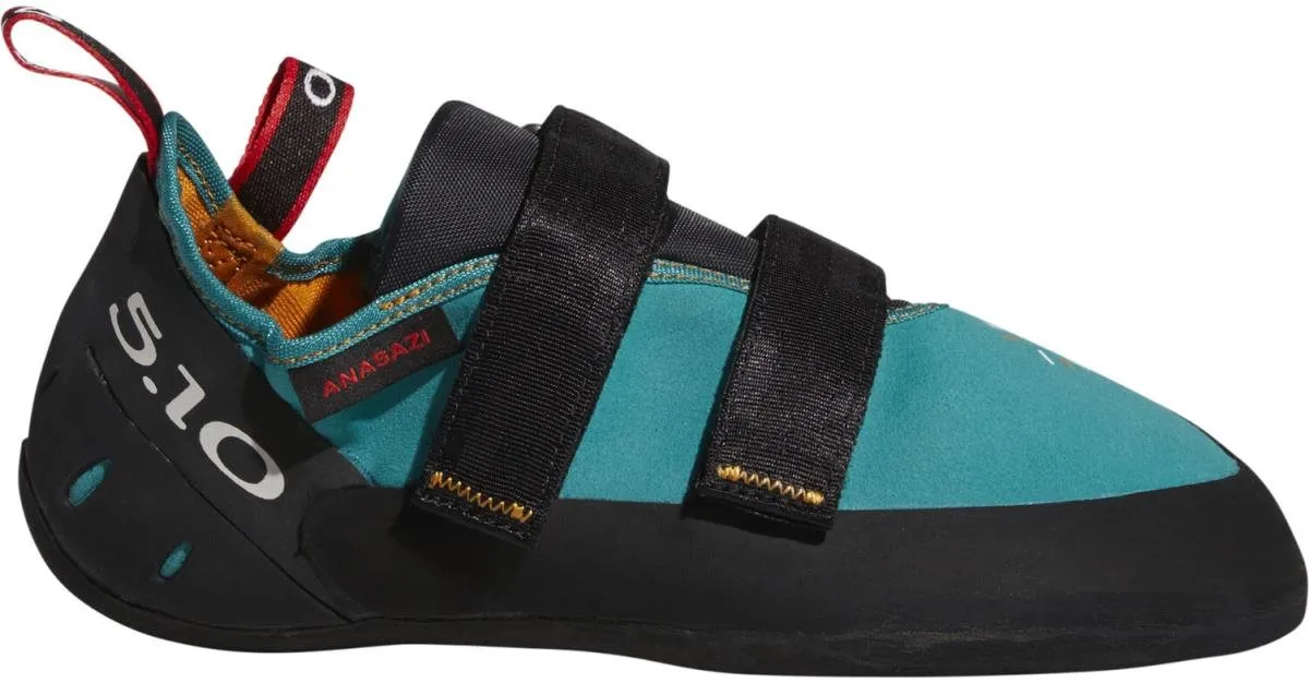 Five Ten Anasazi LV Climbing Shoes Women, Collegiate aqua/core black/red