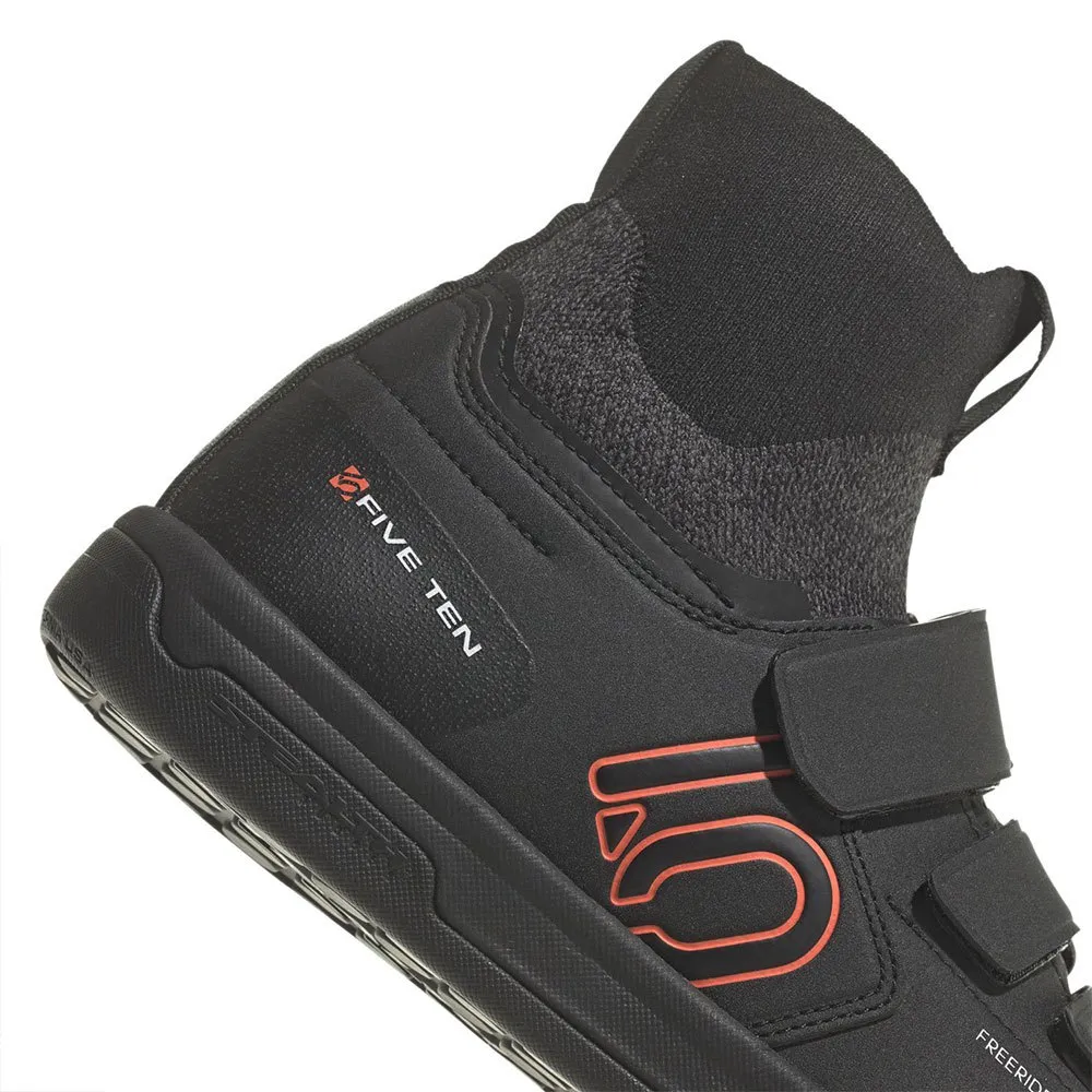 Five Ten Freerider Pro Mid Mtb-sko, Core black / solar red / grey three Five Ten Freerider Pro Mid Mtb-sko, Core black / solar red / grey three