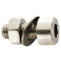 Fix Nippel M5 X 10 Mm Innvendig Sekskantet Skrue 100 Enheter Fix Nippel M5 X 10 Mm Innvendig Sekskantet Skrue 100 Enheter