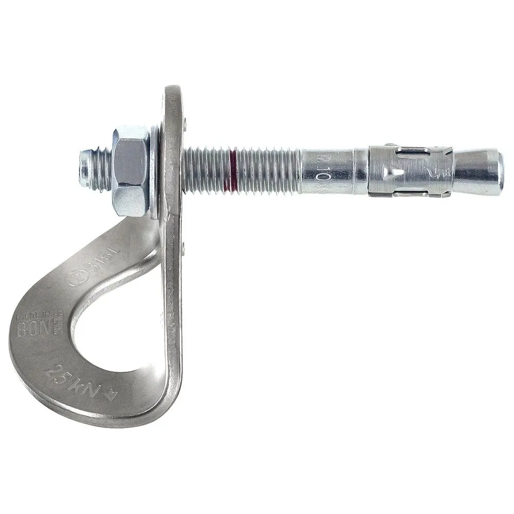 Fixe Climbing Gear Ankerplate 1 M10 Pakke + Parabolt M10x90 Mm Pakke 316l 316l 20 Enheter, Silver, One Size