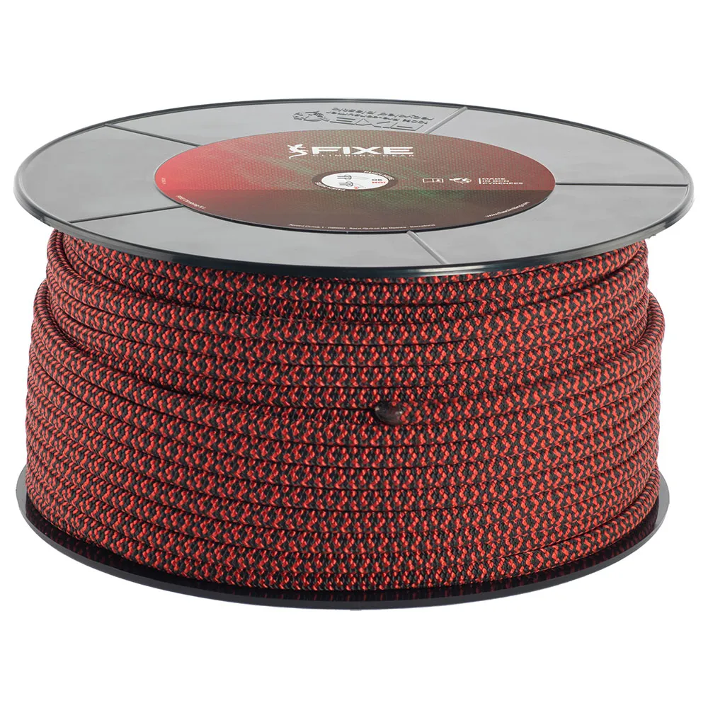 Fixe Climbing Gear C810601065 Aramid 6.0 Mm Tau, Red, 65m