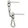 Fixe Climbing Gear D Long Tensor Draco Forankringspunkt, Silver, One Size