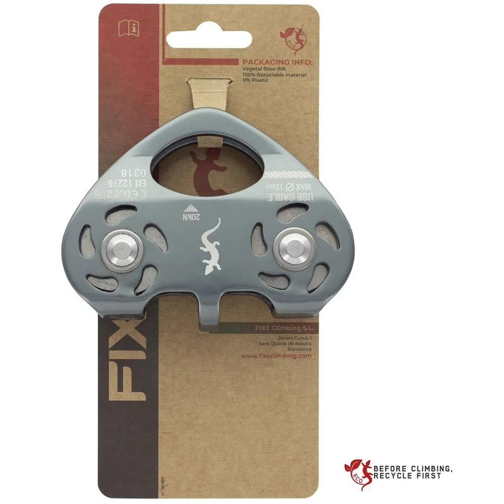 Fixe Climbing Gear Db2 Talje, Dark grey, One Size