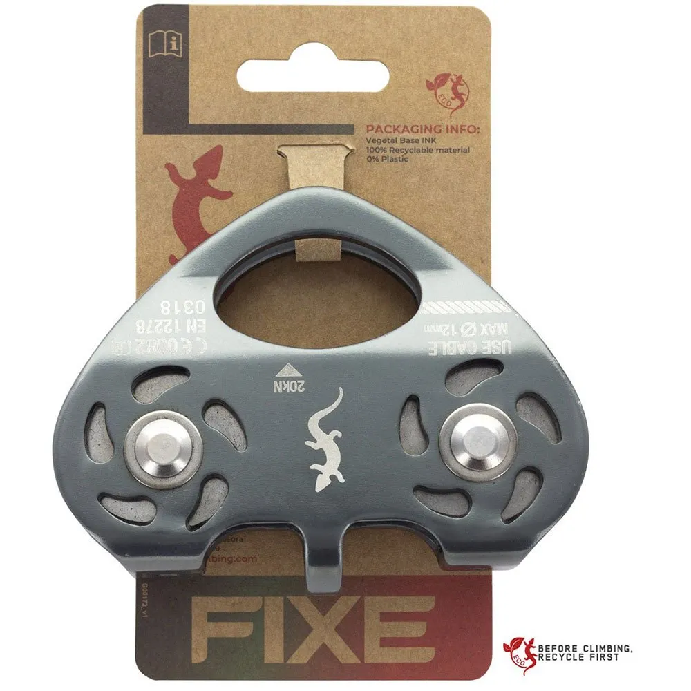 Fixe Climbing Gear Db2 Talje, Dark grey, One Size