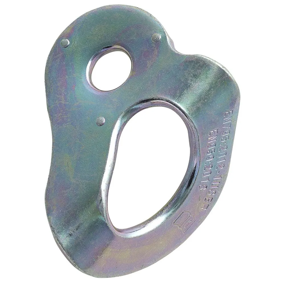 Fixe Climbing Gear Fixe 1 Hanger Steel M10 Bolt Hanger 100 Enheter, Silver, One Size