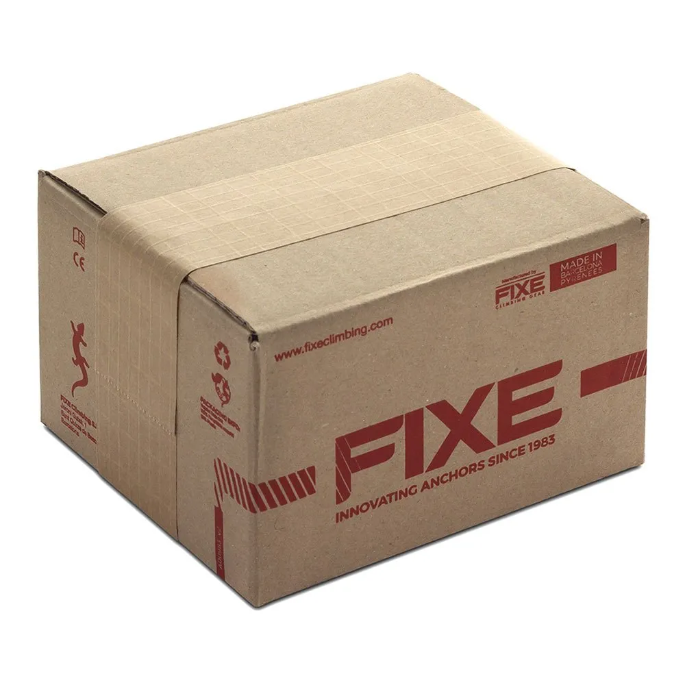 Fixe Climbing Gear Fixe 1 Hanger Steel M10 Bolt Hanger 100 Enheter, Silver, One Size