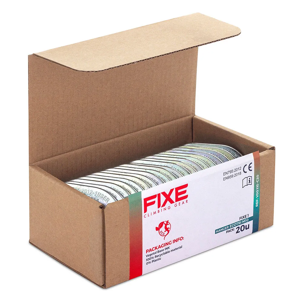 Fixe Climbing Gear M10 Expansion Bolt+fixe 1 M10 Bolt Hanger 20 Enheter, Ecotri, 90mm Fixe Climbing Gear M10 Expansion Bolt+fixe 1 M10 Bolt Hanger 20 Enheter, Ecotri, 90mm