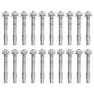 Fixe Climbing Gear Parabolt 316l M10x90 Mm Skrue 20 Enheter, Silver, One Size