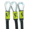 Fixe Climbing Gear Stål Stor Ledning, Black / silver, 200cm