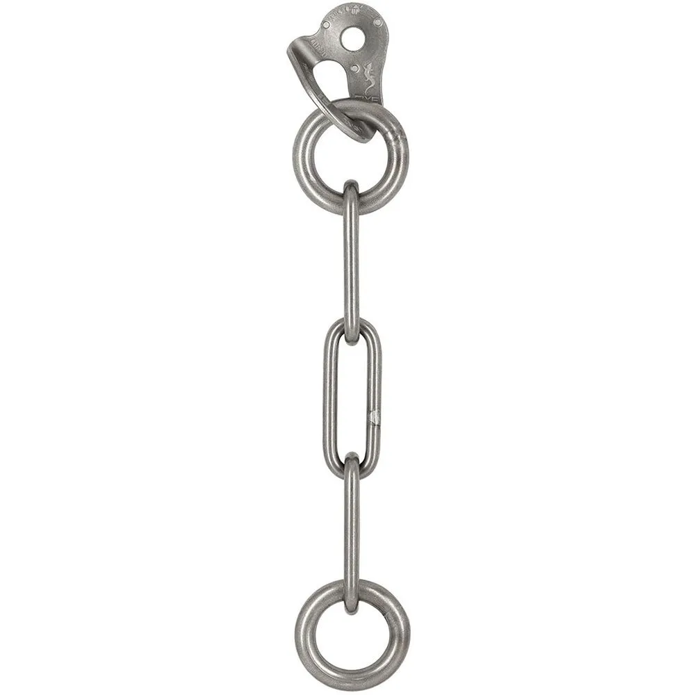 Fixe Climbing Gear Type C Chain M10 316l Forankringspunkt, Silver, One Size