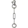 Fixe Climbing Gear Type C Chain M10 316l Forankringspunkt, Silver, One Size