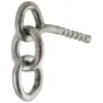 Fixe Climbing Gear Type C Tensor Forankringspunkt, Silver, One Size