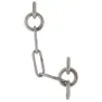 Fixe Climbing Gear Type D Tensor Forankringspunkt, Silver, One Size