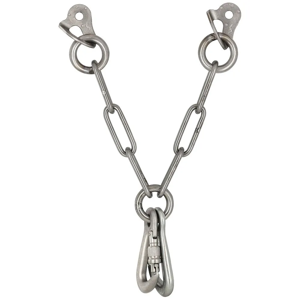 Fixe Climbing Gear Type V 2 Draco S M10 316l Anker, Silver, One Size