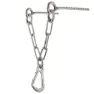 Fixe Climbing Gear V Long Tensor Draco Forankringspunkt, Silver, One Size