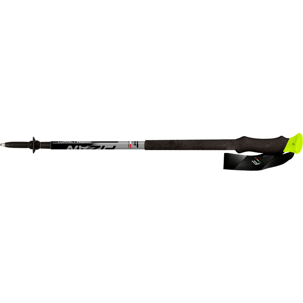 Fizan Compact Pro Spaserstokker, Grey, 59-132cm Fizan Compact Pro Spaserstokker, Grey, 59-132cm