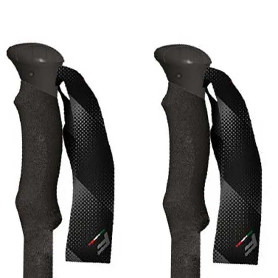 Fizan Elbrus Spaserstokker, Black / red, 70-140cm Fizan Elbrus Spaserstokker, Black / red, 70-140cm
