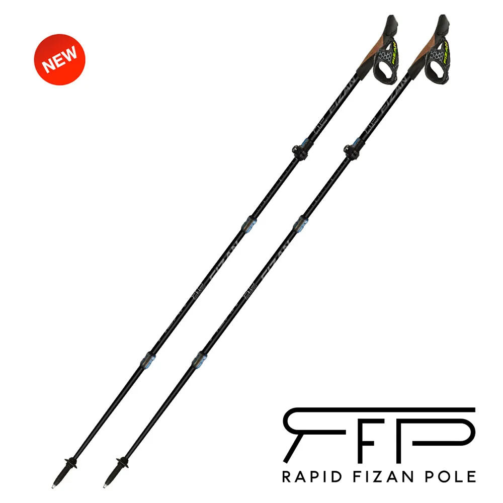 Fizan Rfp Trail Spaserstokker, Black, 110-135cm Fizan Rfp Trail Spaserstokker, Black, 110-135cm