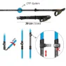 Fizan Rfp Trail Spaserstokker, Black, 110-135cm
