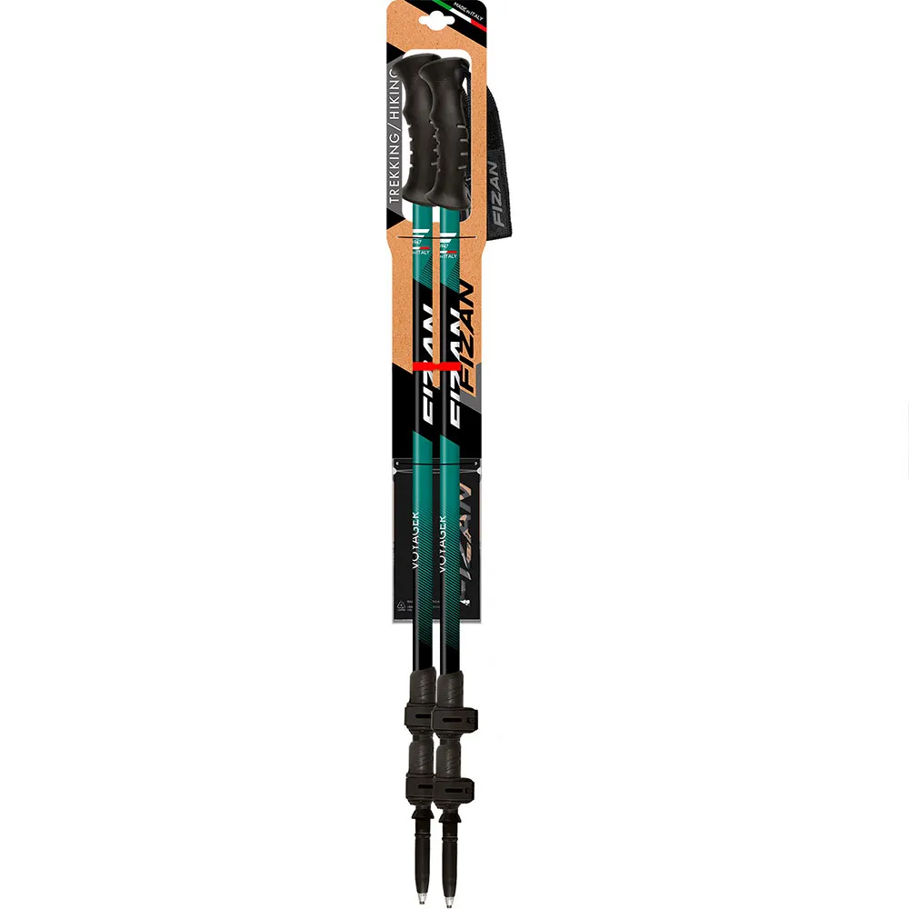 Fizan Voyager Spaserstokker, Petrol, 69-140cm Fizan Voyager Spaserstokker, Petrol, 69-140cm