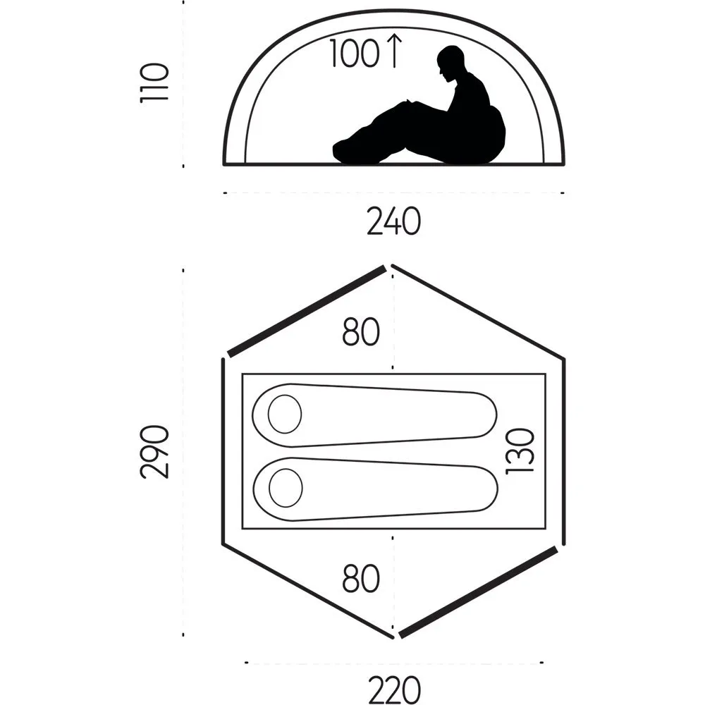 Fjällräven Abisko Dome 2 Telt