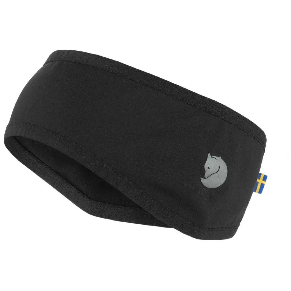 Fjällräven Abisko Värm Hodebånd male, Black Fjällräven Abisko Värm Hodebånd male, Black
