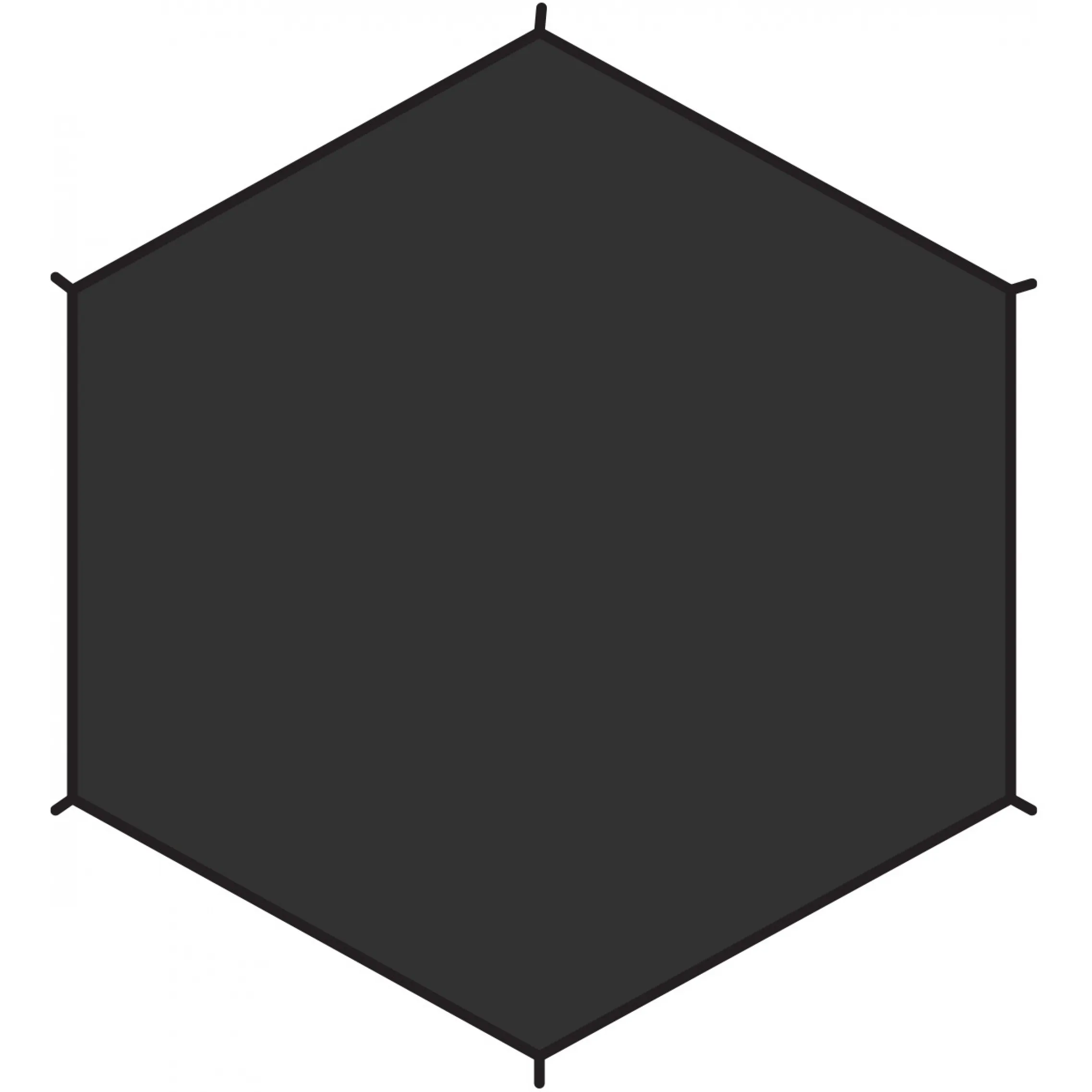 Fjällräven Dome 2 footprint, Black, One Size Fjällräven Dome 2 footprint, Black, One Size