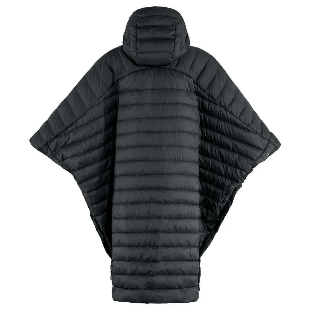 Fjällräven Expedition Down Poncho, Black