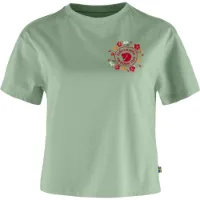 Fjällräven Fjällblomster Logo Kortarmet T-skjorte