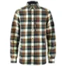 Wood brown / chalk white