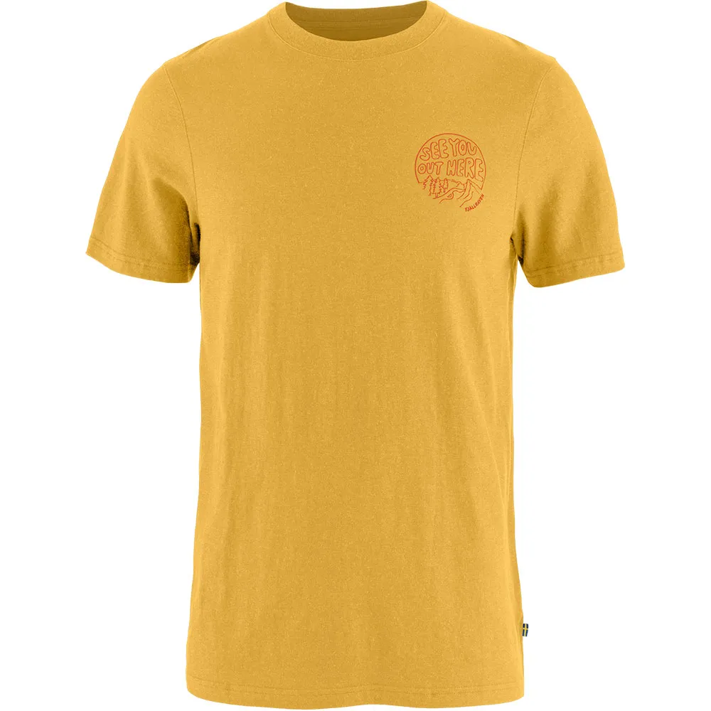Fjällräven Hemp Blend Out Here Kortarmet T-skjorte