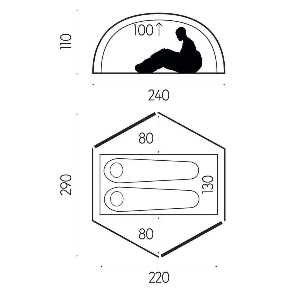 Fjällräven Keb Dome 2 Telt Fjällräven Keb Dome 2 Telt