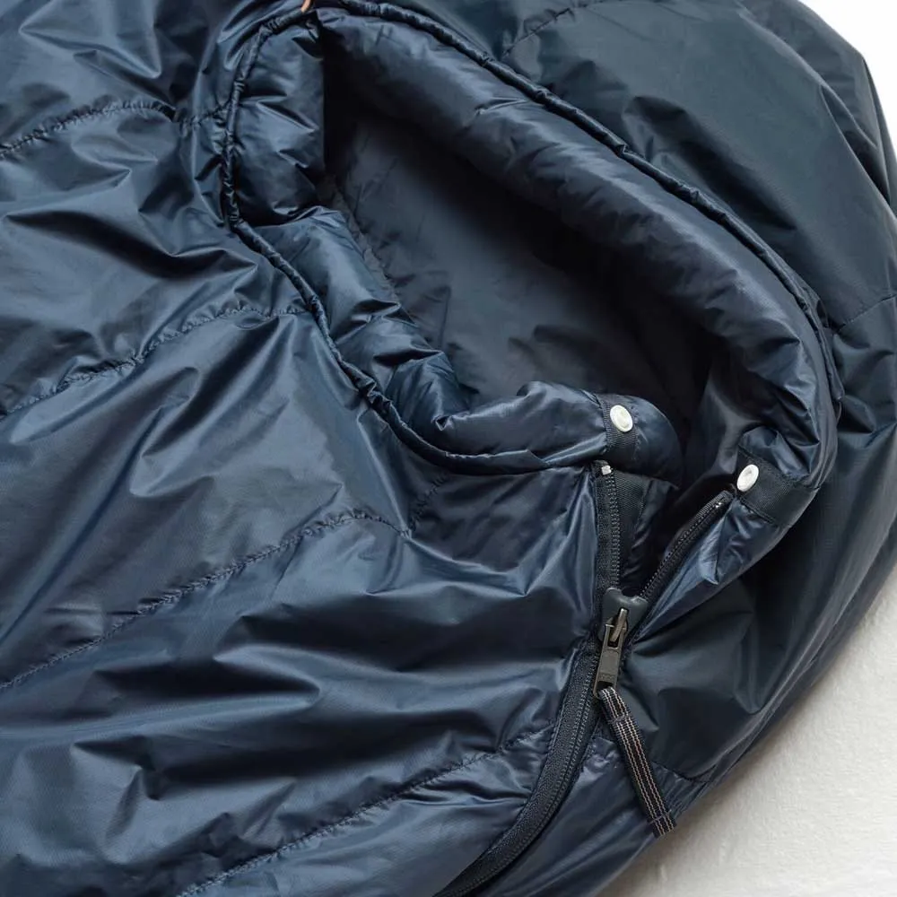 Fjällräven Keb Two Seasons Sovepose For Kvinner, Navy, Left Zipper Fjällräven Keb Two Seasons Sovepose For Kvinner, Navy, Left Zipper