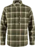 Fjällräven Men's Värmland Heavy Flannel Shirt, Green-deep forest