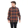 Autumn leaf / dark navy