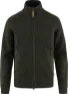 Fjällräven Övik Zip Cardigan Knit, Dark olive