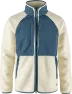 Chalk white-indigo blue