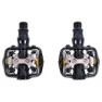 FLR Xc-313 Spd Sykkelpedaler, Black / silver, One Size