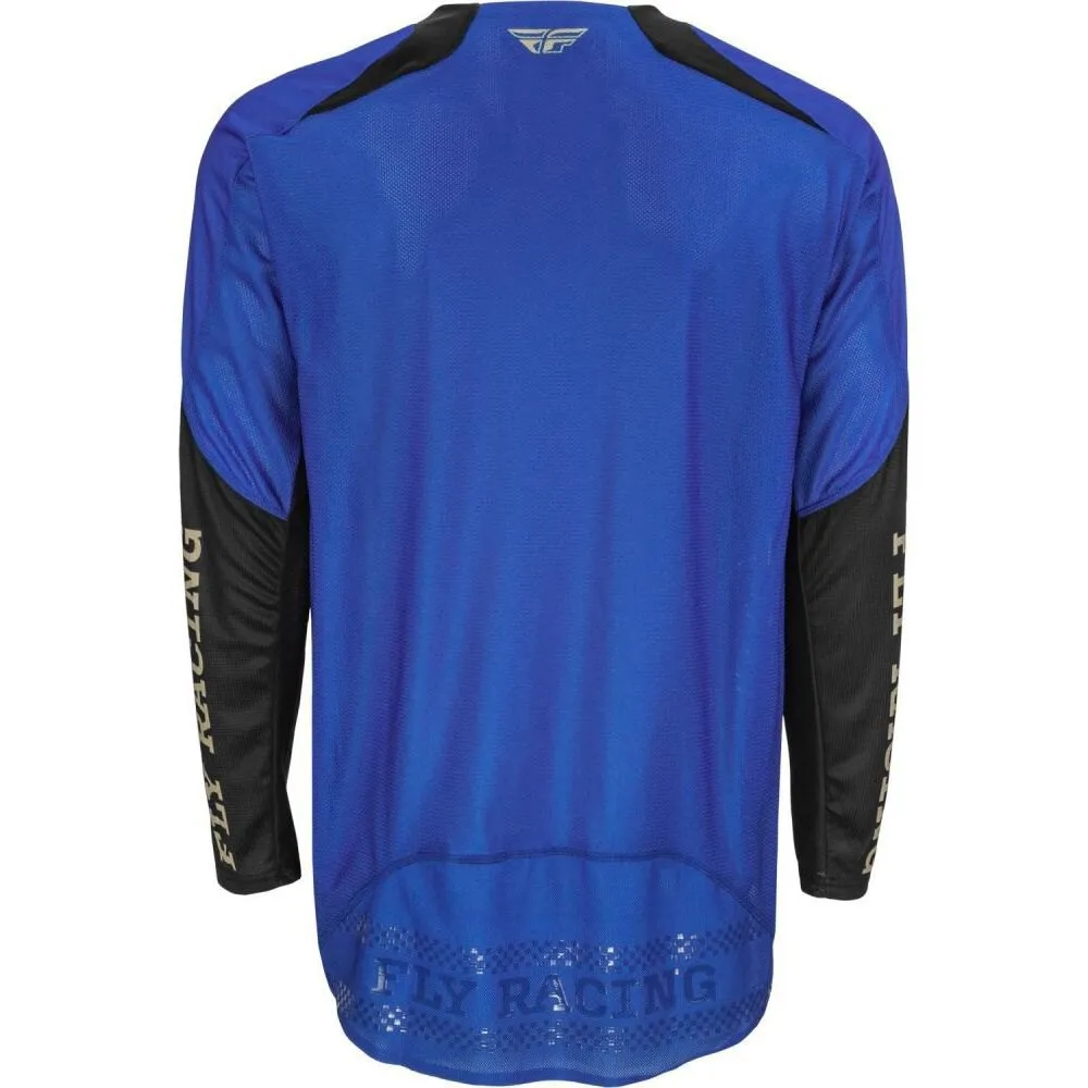 Fly Racing Evo Langarmet Enduro-sykkeltrøye, Blue / black, L