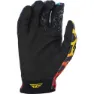 Fly Racing Lite Se Exotic Hansker, Red / yellow / blue