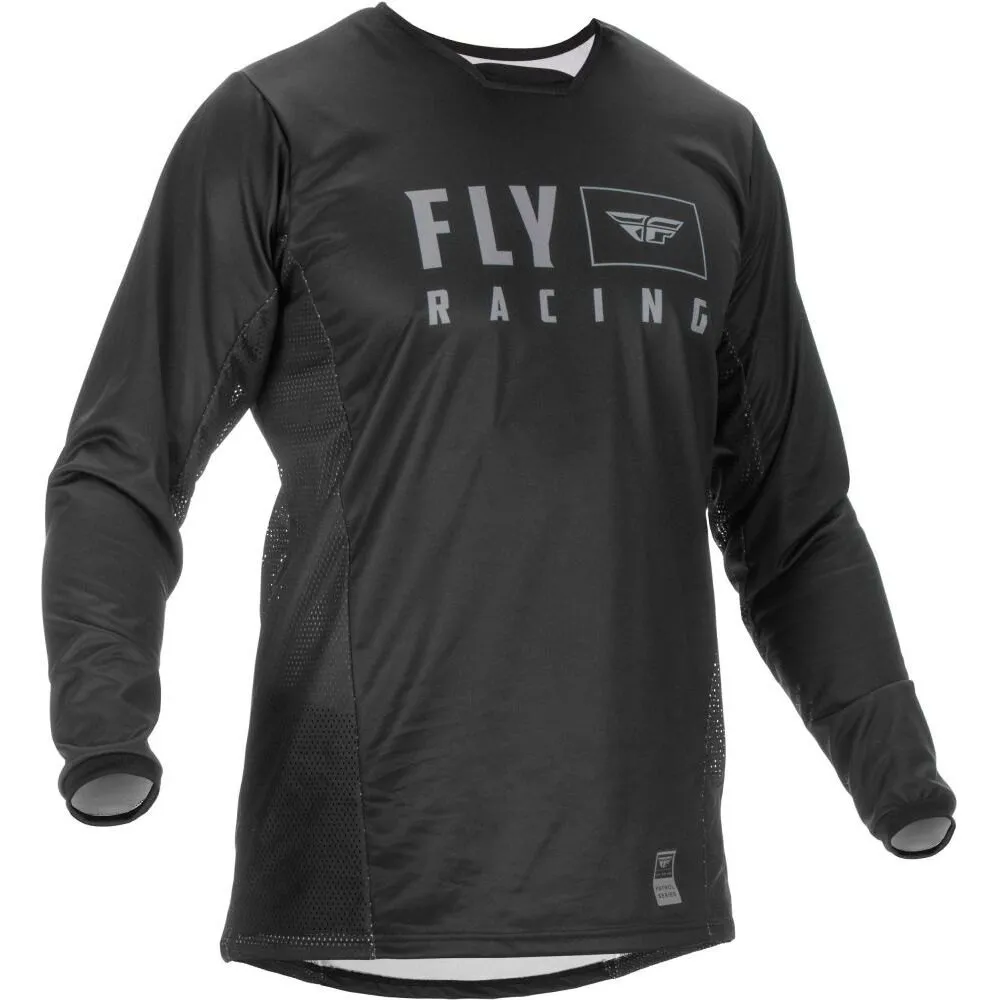 Fly Racing Patrol Langarmet Enduro-sykkeltrøye, Black, XL