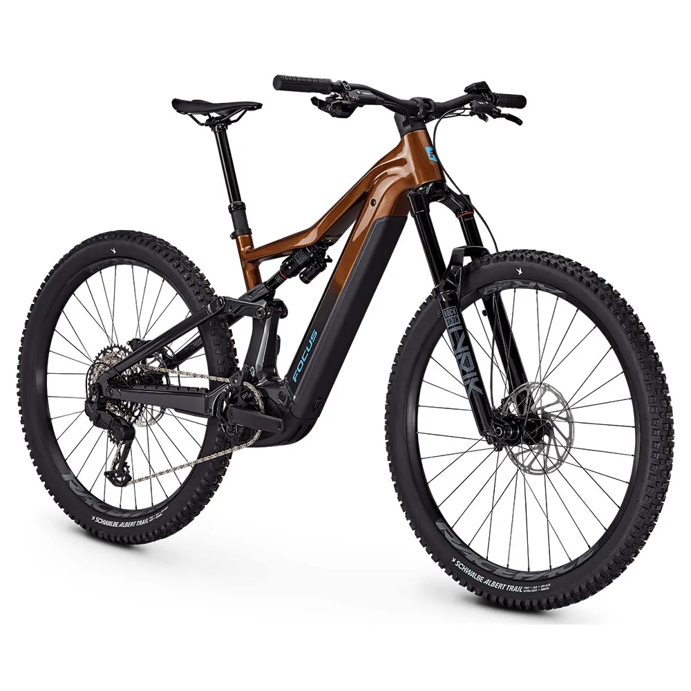 Focus Jam² 6.8 29´´ Eagle 2025 Elektrisk Terrengsykkel, Goldbrown / diamondblack, M, 600Wh, Elsykkel Focus Jam² 6.8 29´´ Eagle 2025 Elektrisk Terrengsykkel, Goldbrown / diamondblack, M, 600Wh, Elsykkel